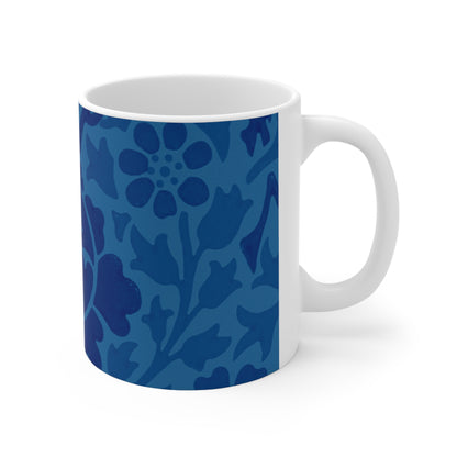 Blue Lace Mug