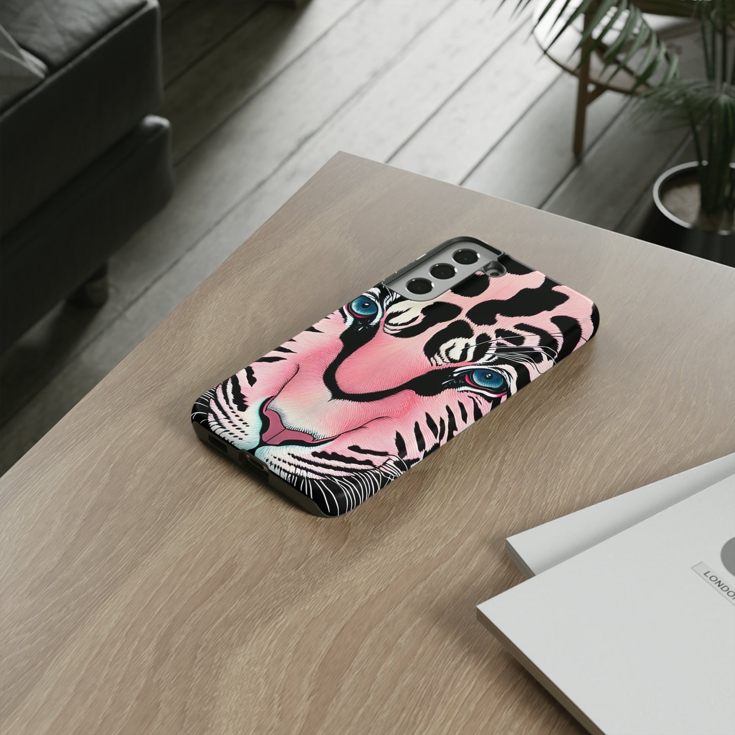 Pink Tiger HD Galaxy Case