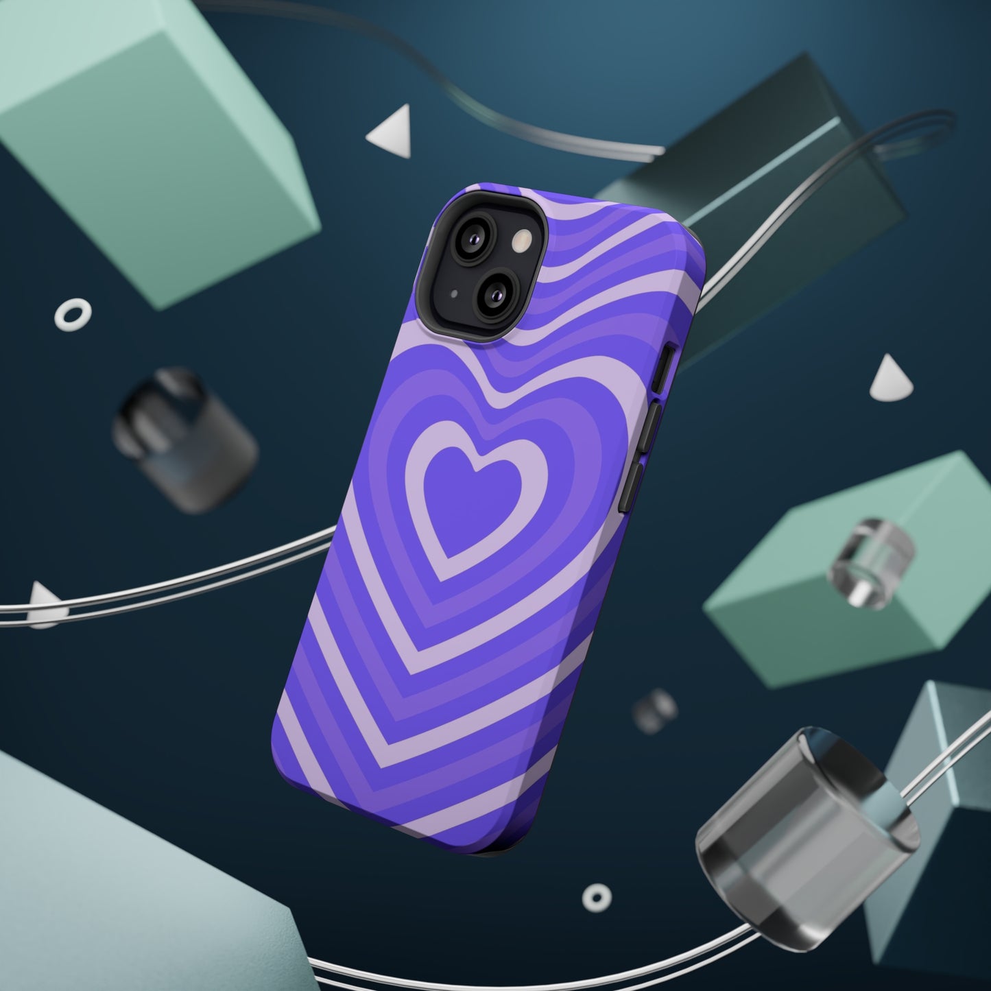 Violet Hearts HD Case (MagSafe)