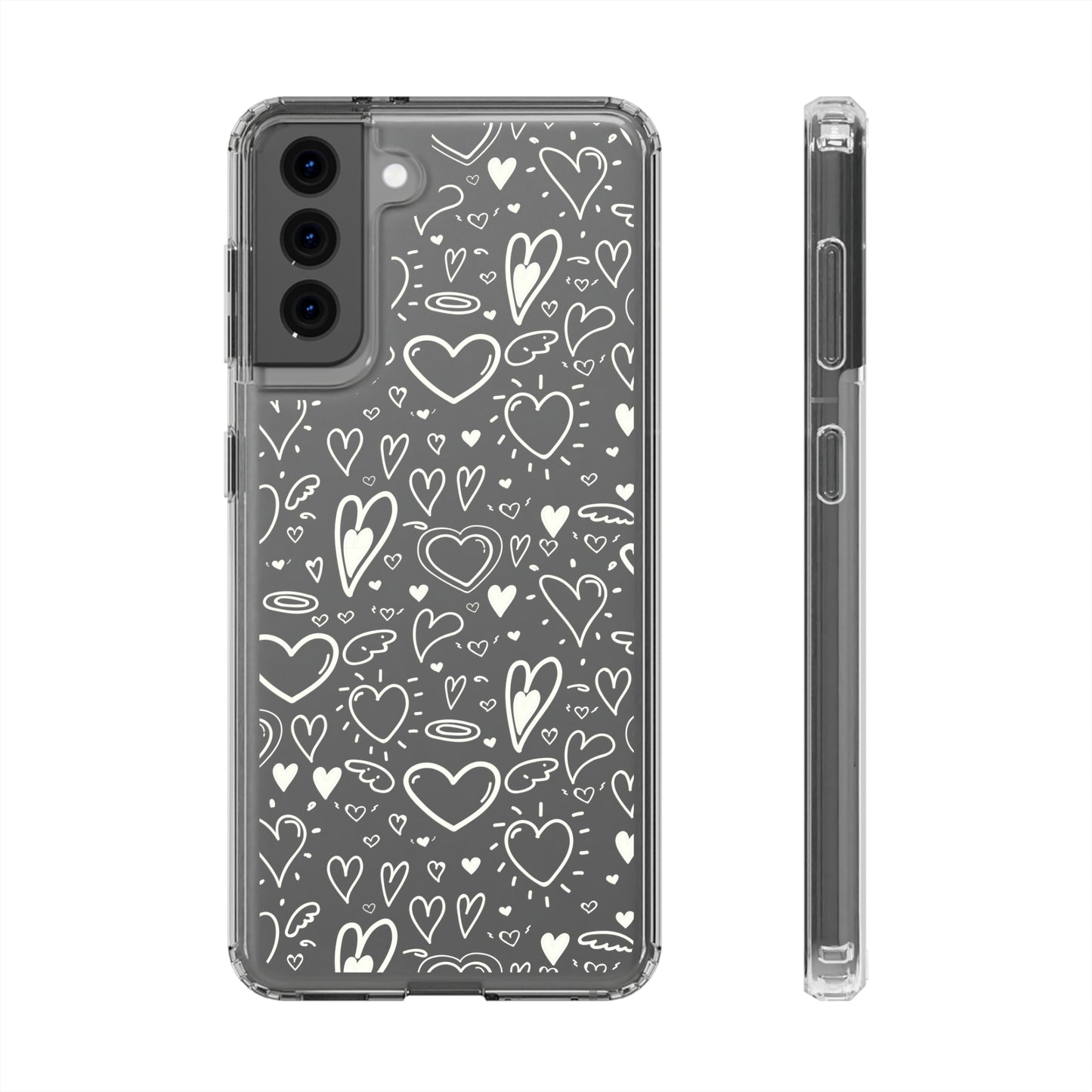 Dream Hearts Clear Case