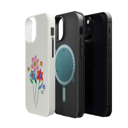 Digital Flowers Raw Milk HD Case (MagSafe)