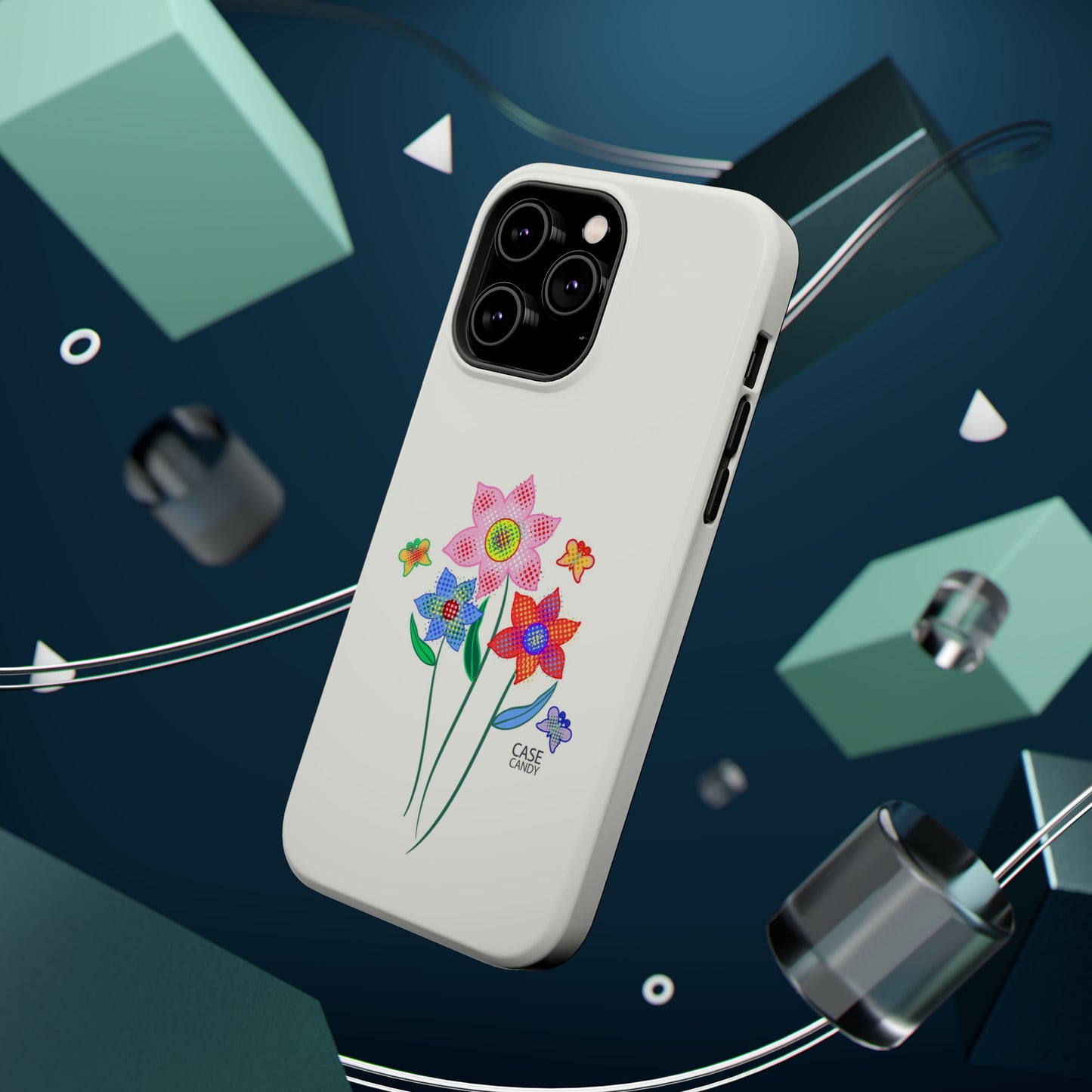 Digital Flowers Raw Milk HD Case (MagSafe)