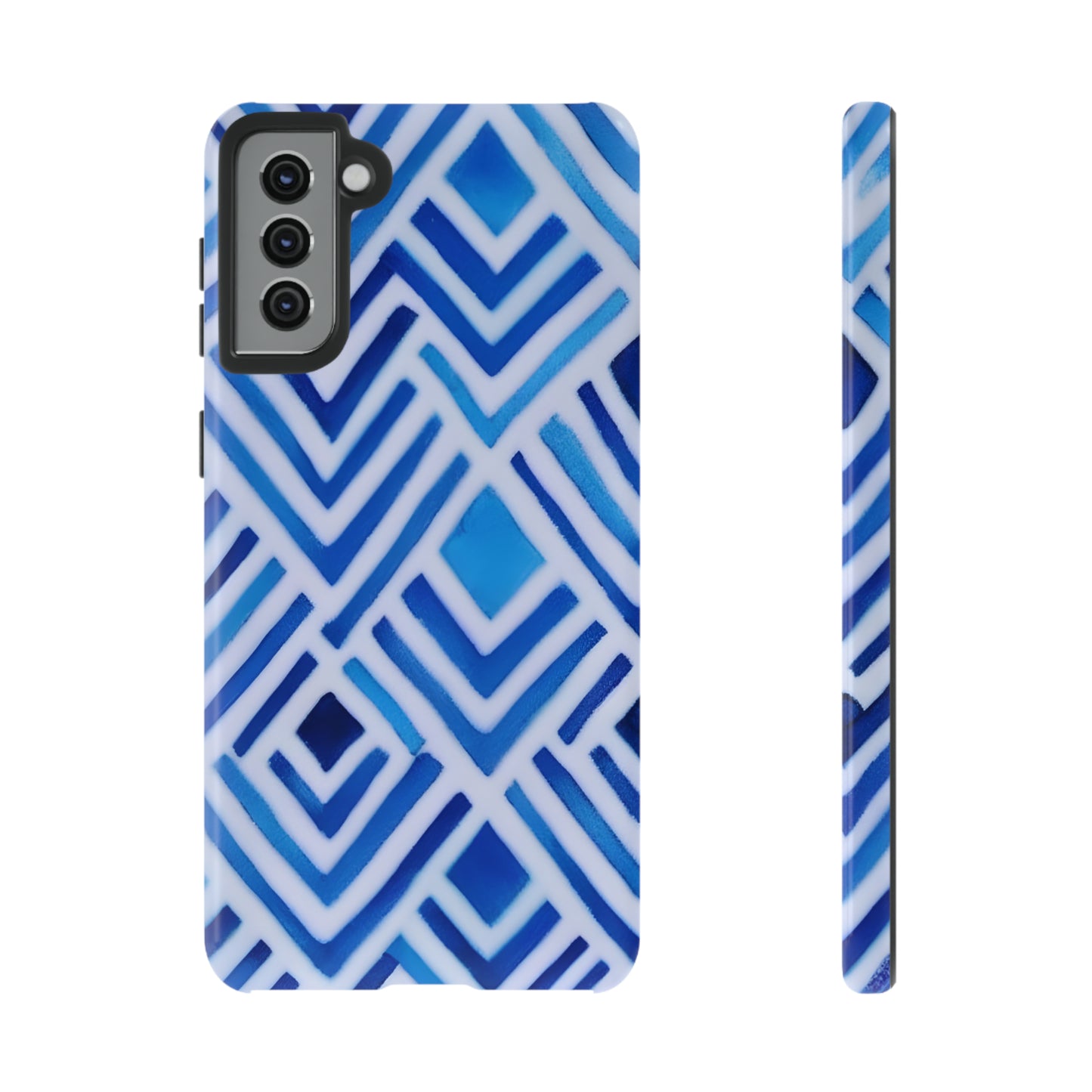 Pure Blue HD Galaxy Case