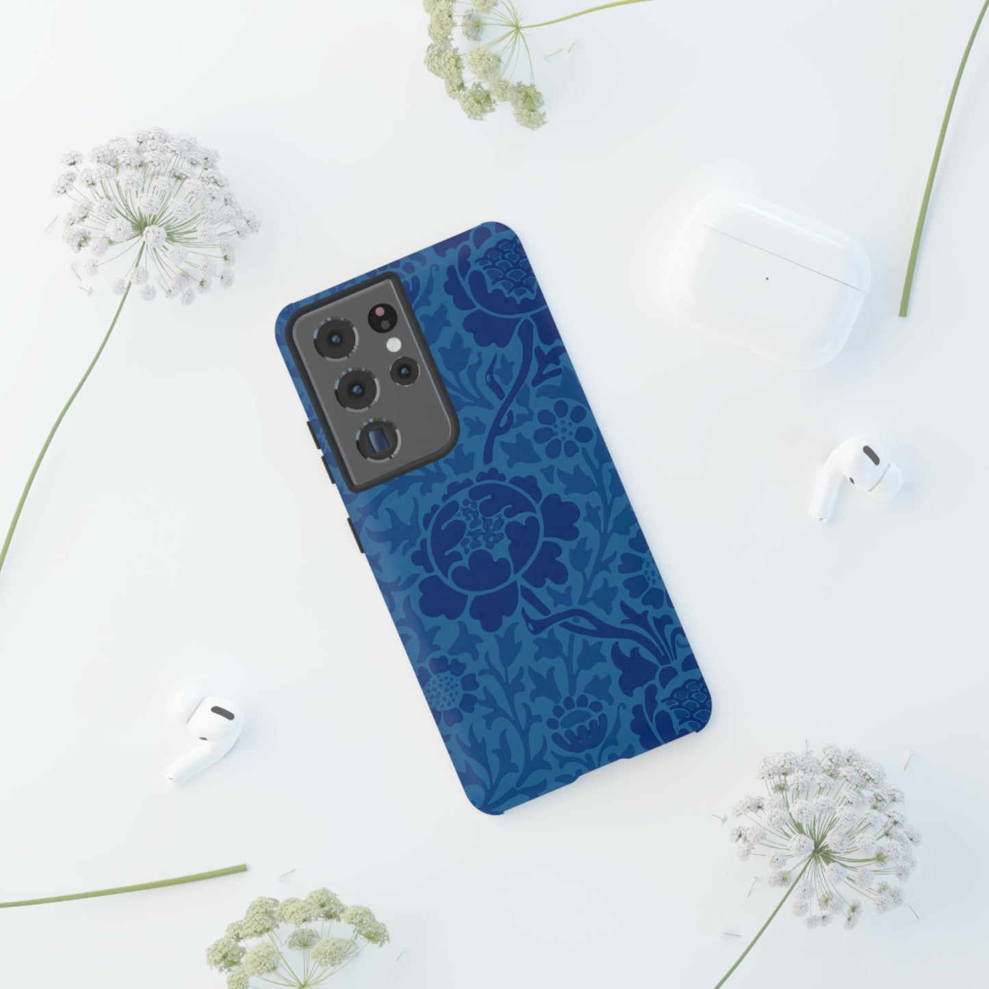 Blue Lace HD Galaxy Case