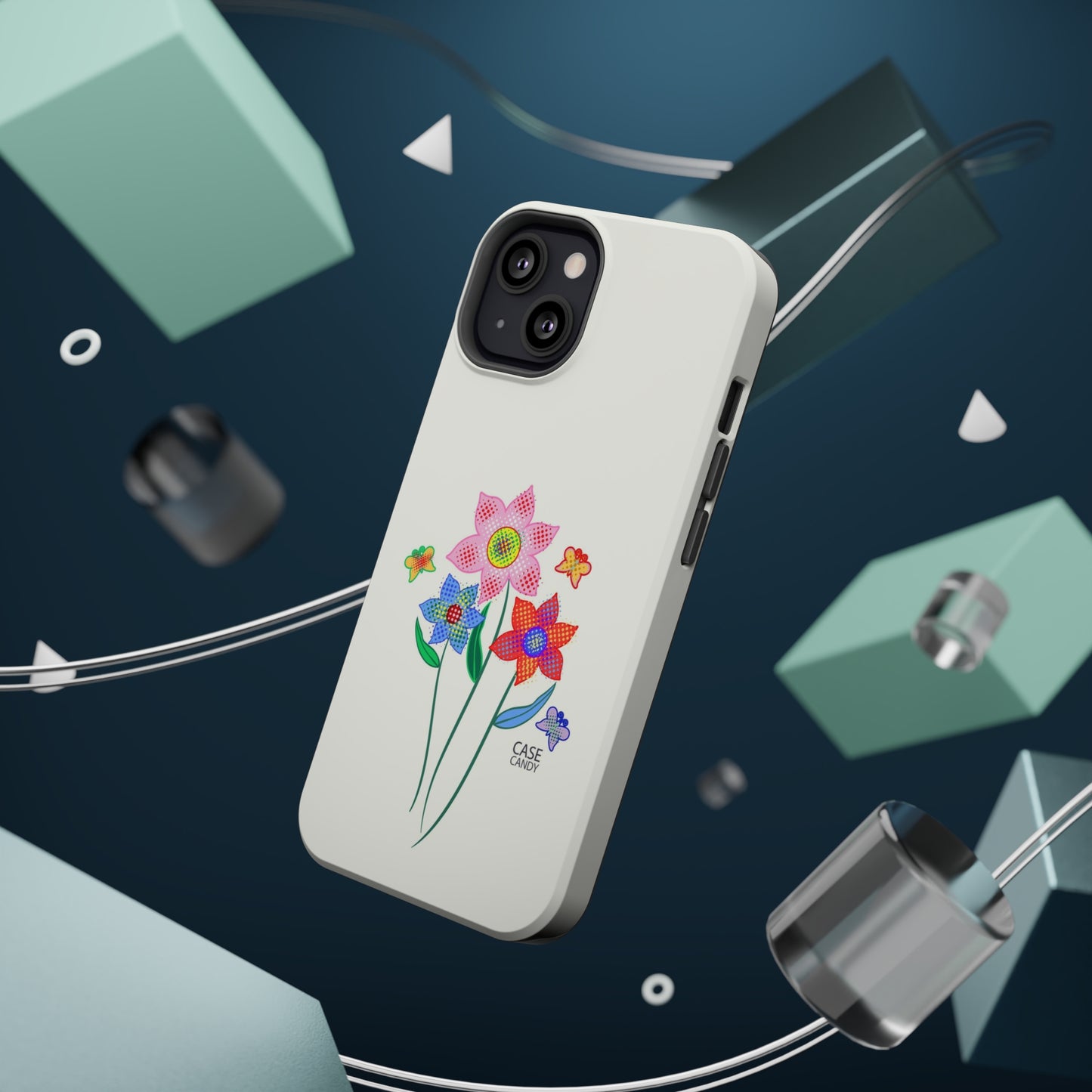 Digital Flowers Raw Milk HD Case (MagSafe)