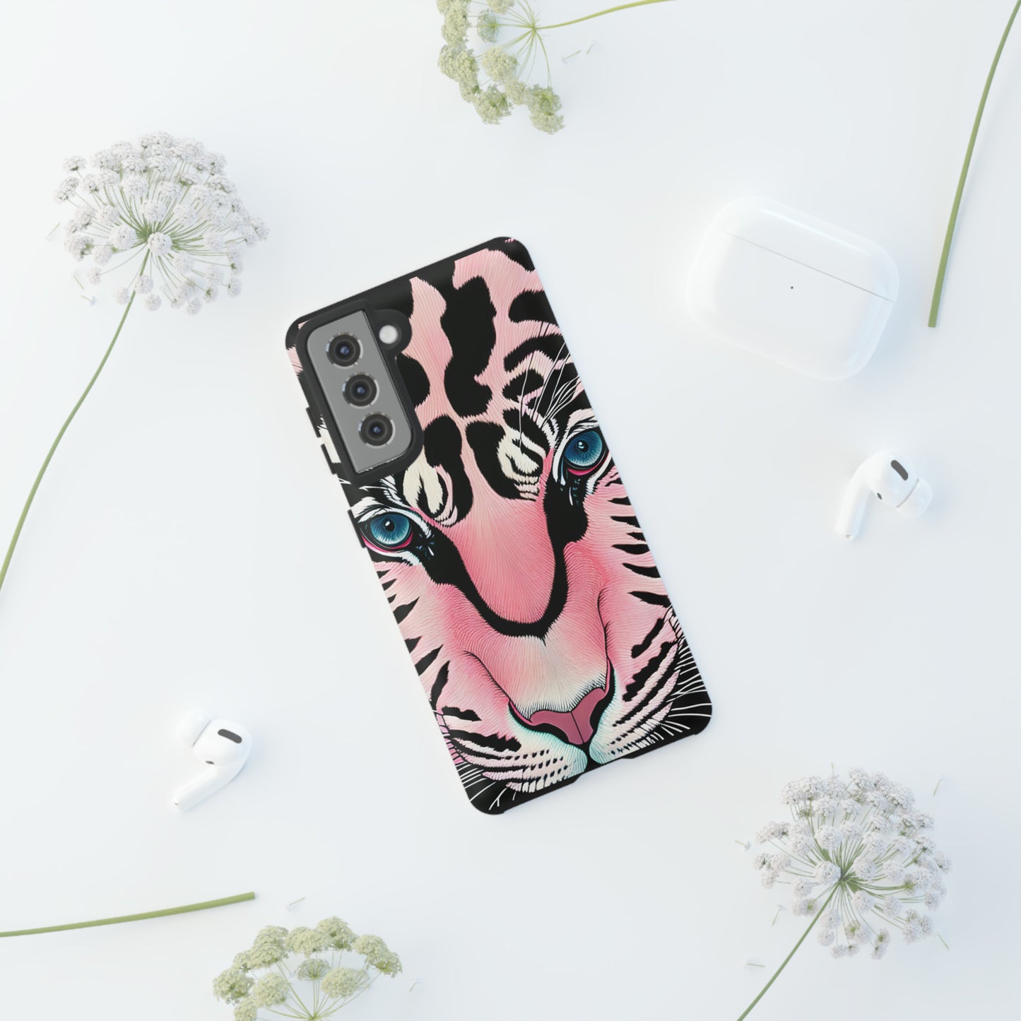 Pink Tiger HD Galaxy Case