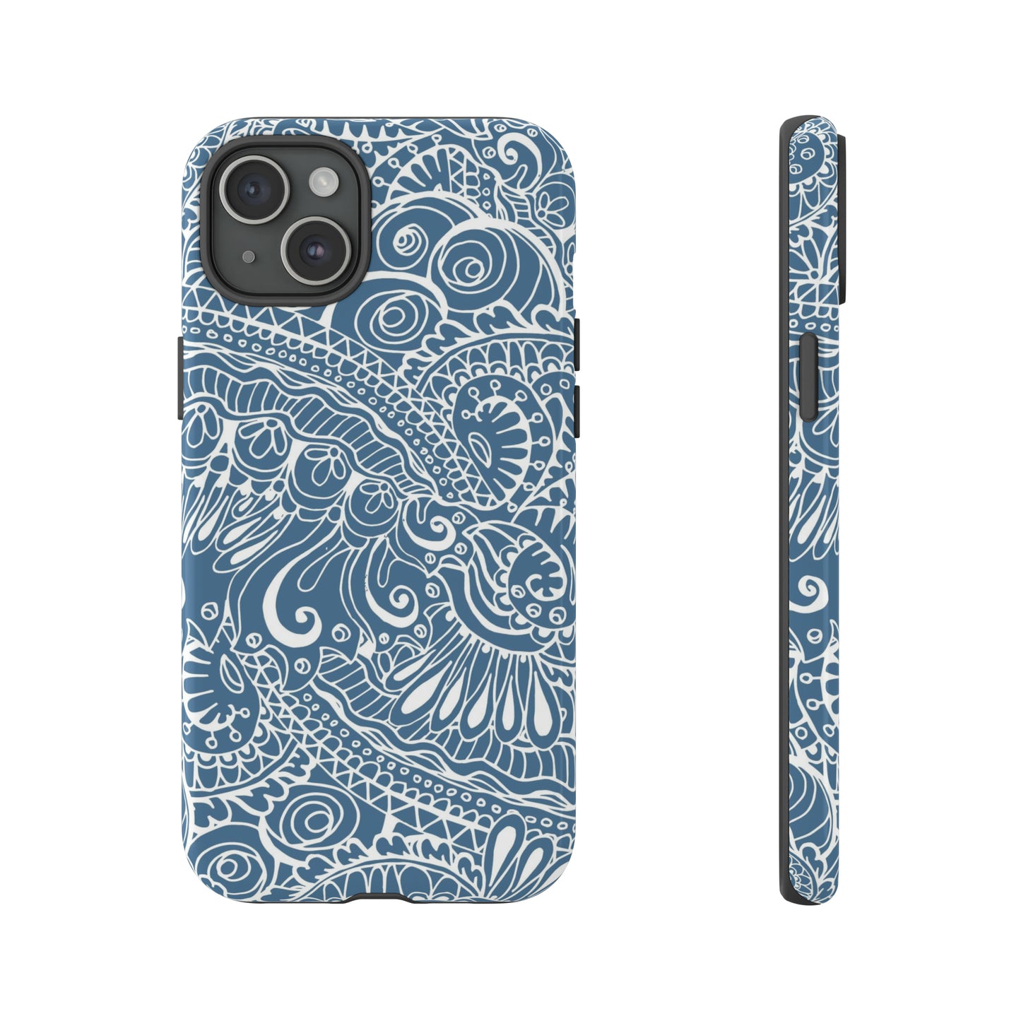 Sky Blue Lace HD15 Case (Mag Safe)