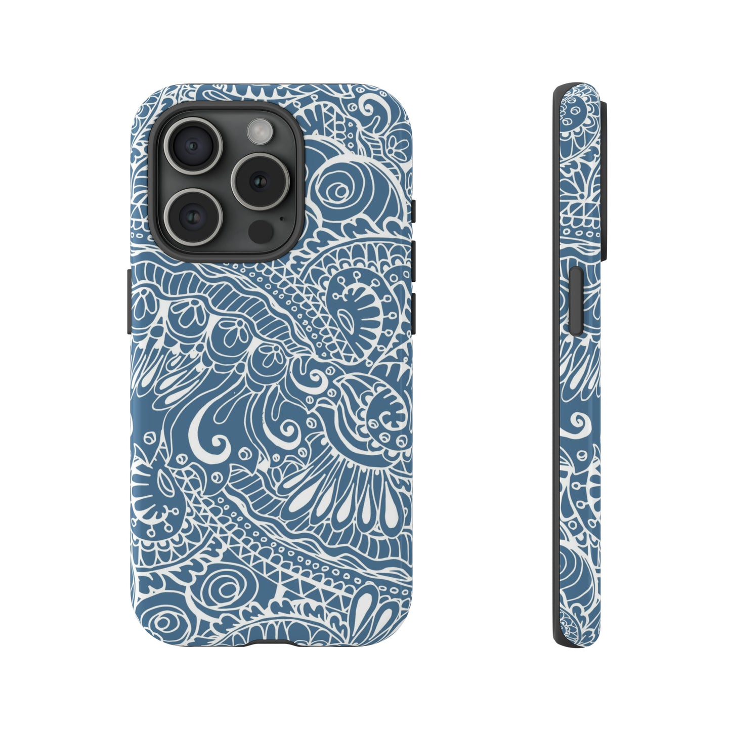 Sky Blue Lace HD15 Case (Mag Safe)