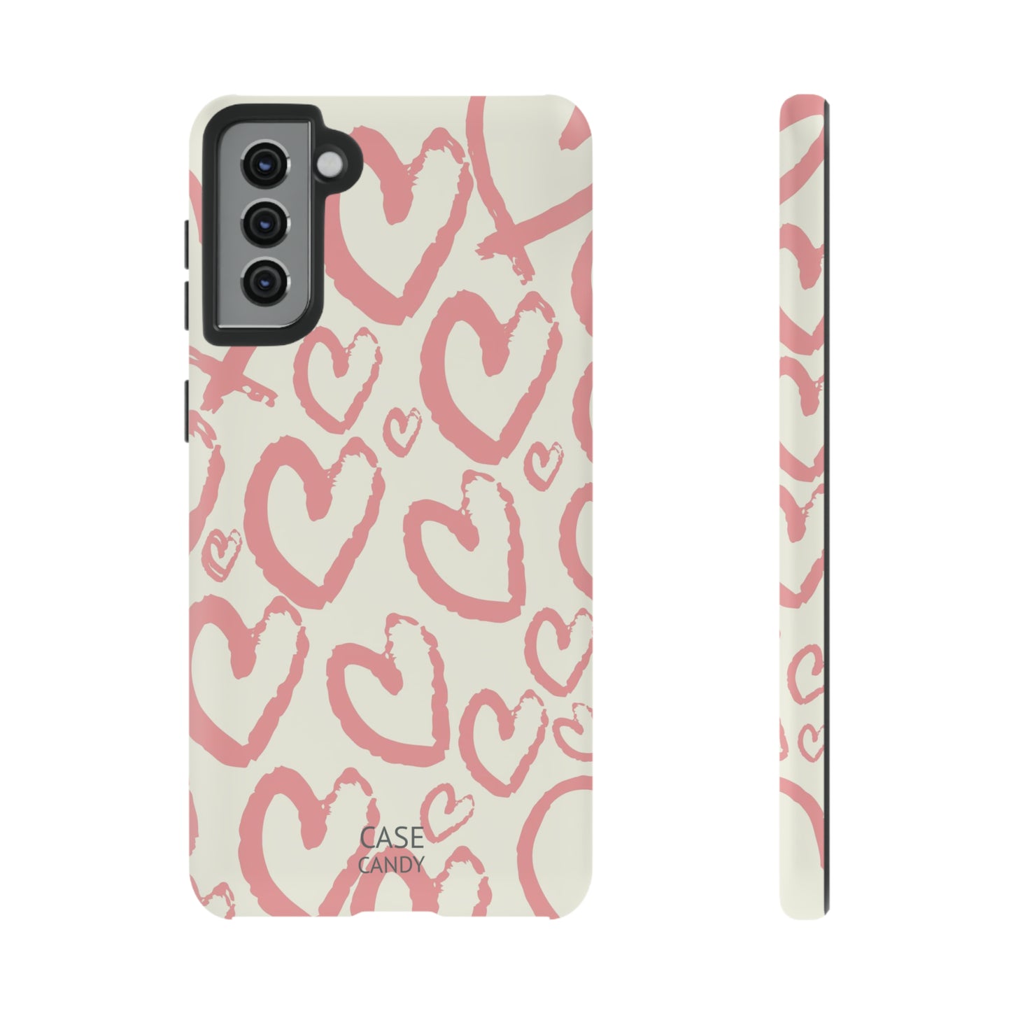 Scrappy Hearts HD Galaxy Case