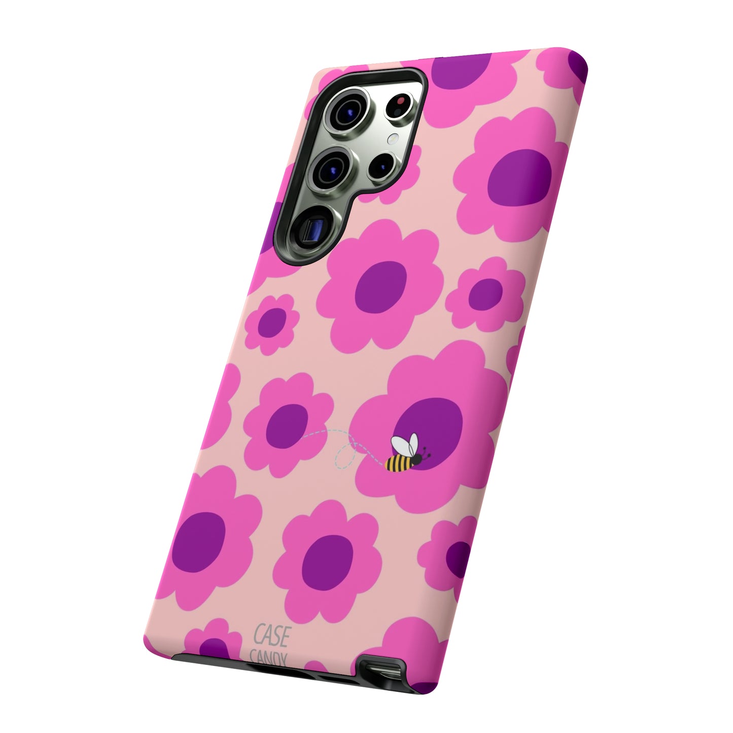 Pink Petunia HD Galaxy Case