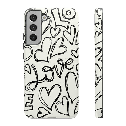 Raw Milk Love HD Galaxy Case