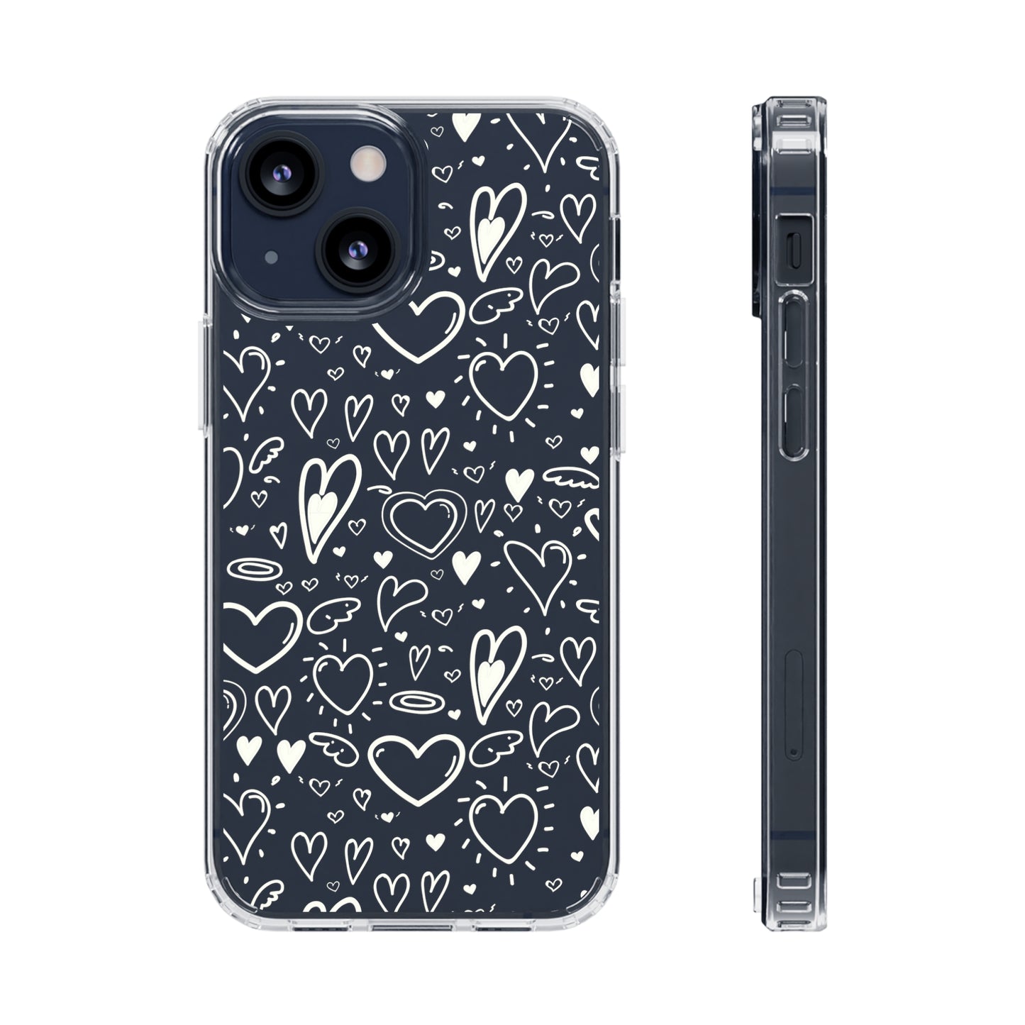 Dream Hearts Clear Case