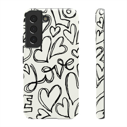 Raw Milk Love HD Galaxy Case