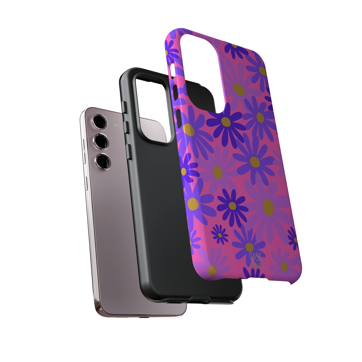 Purple Cluster HD Galaxy Case