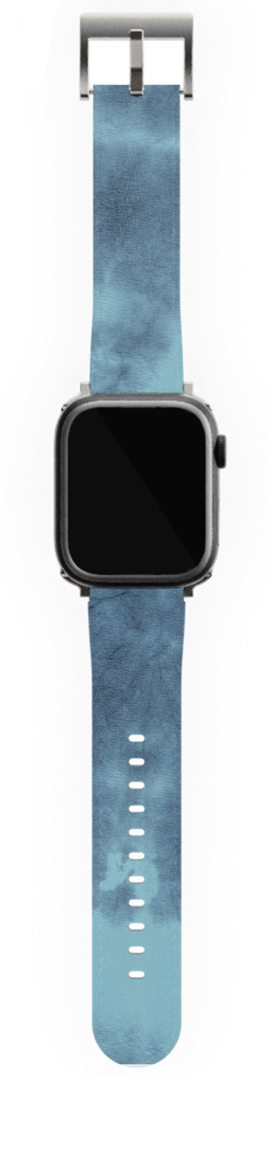 Blue Tie Dye Watch Band (Apple)