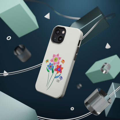 Digital Flowers Raw Milk HD Case (MagSafe)