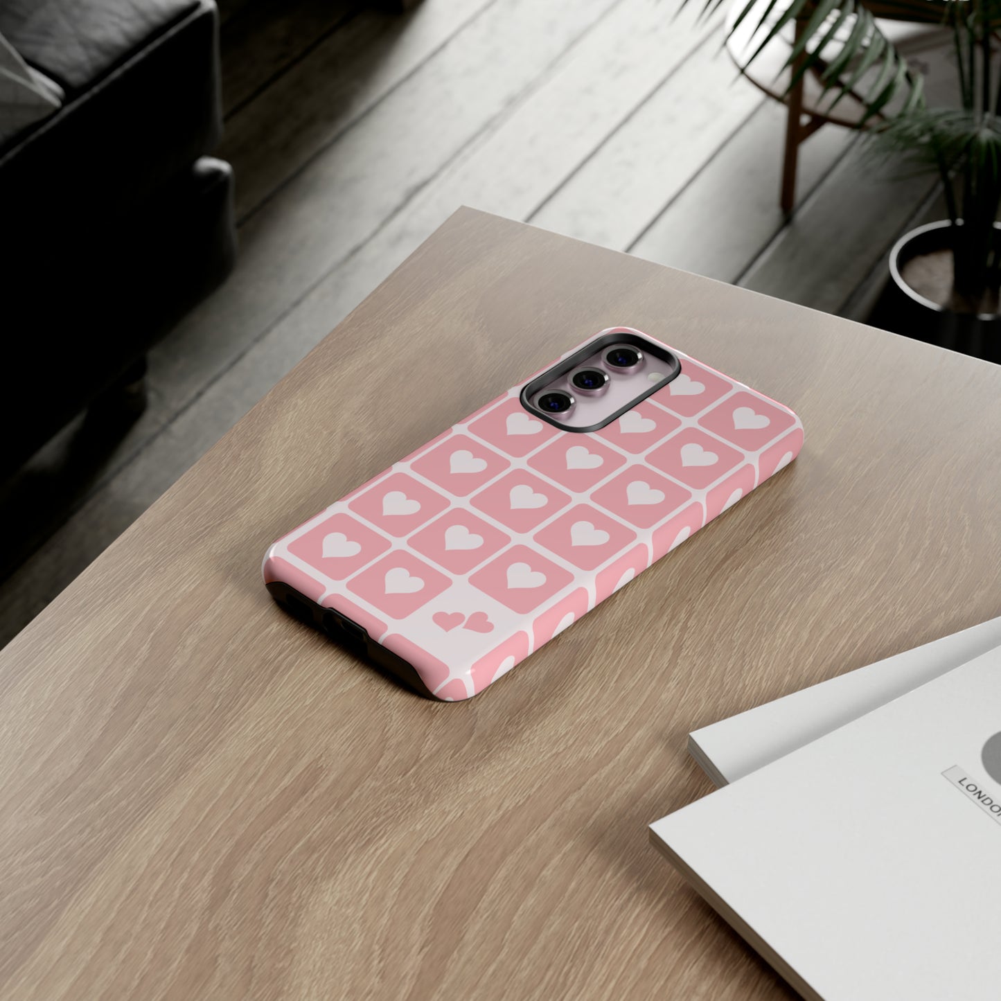 Pink Patterns HD Galaxy Case