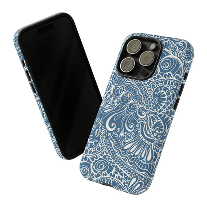 Sky Blue Lace HD15 Case (Mag Safe)