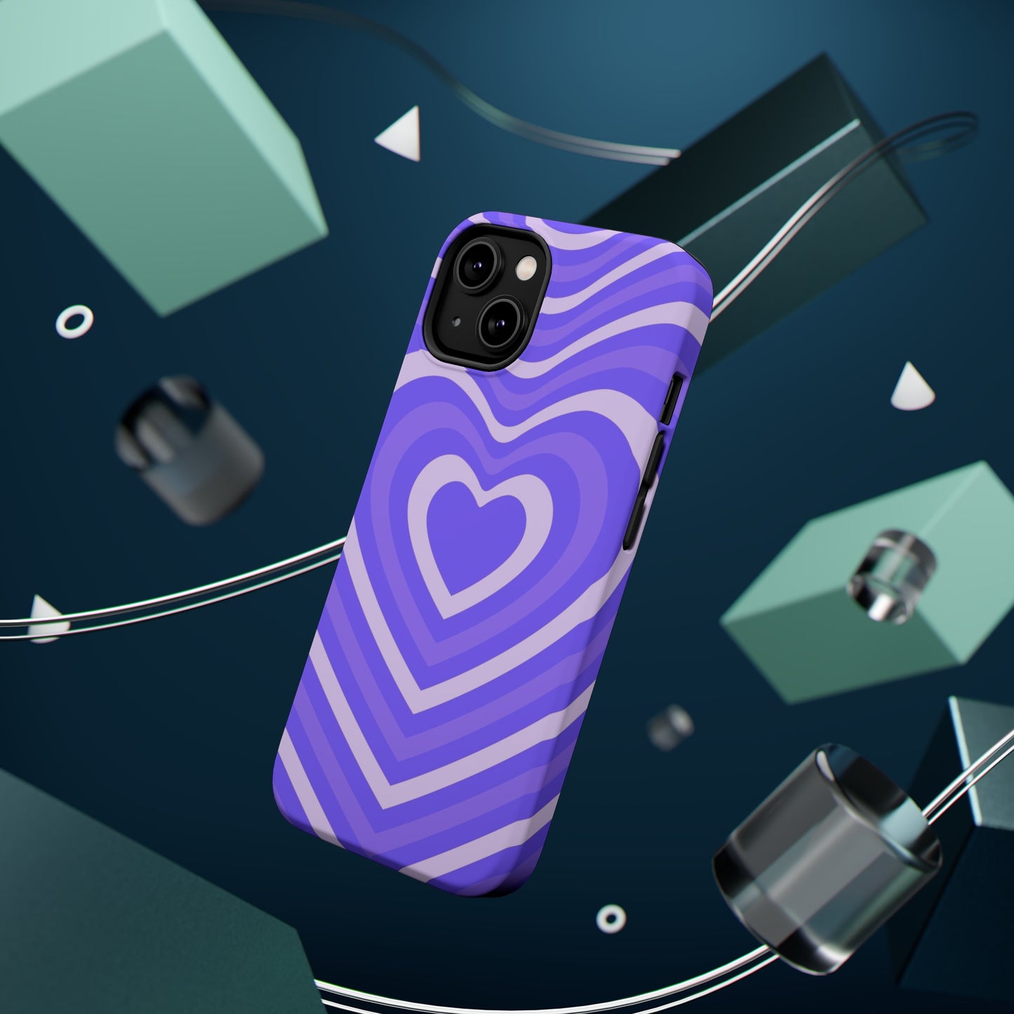 Violet Hearts HD Case (MagSafe)