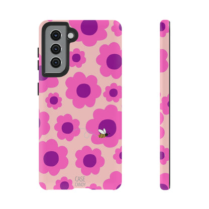 Pink Petunia HD Galaxy Case