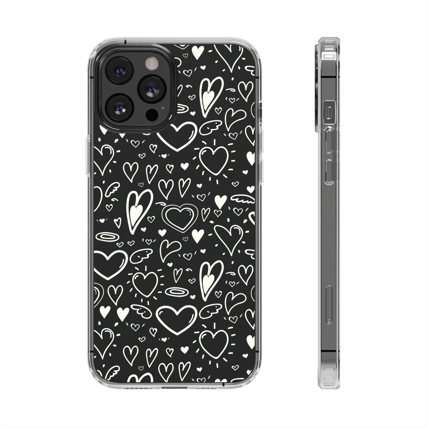 Dream Hearts Clear Case