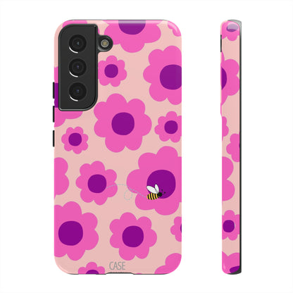 Pink Petunia HD Galaxy Case