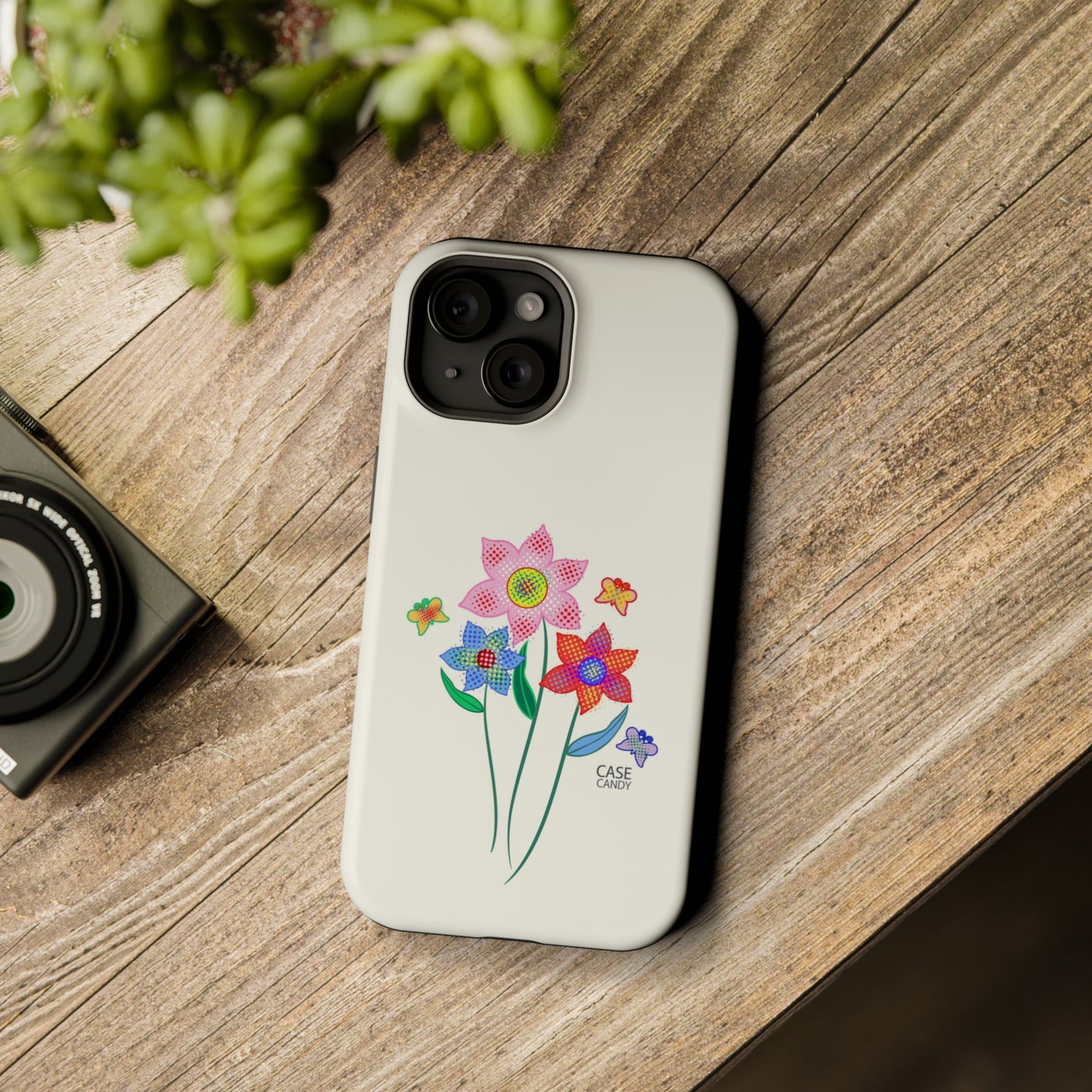 Digital Flowers Raw Milk HD Case (MagSafe)