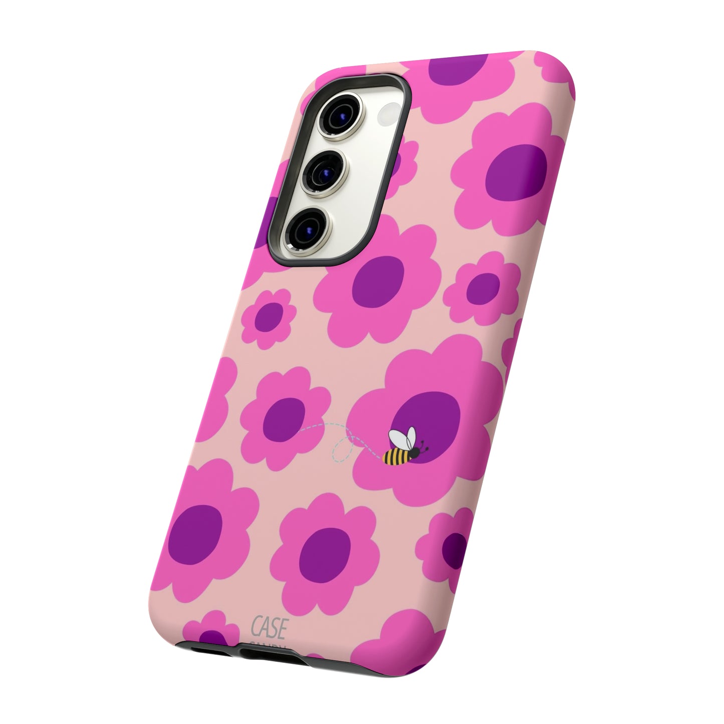 Pink Petunia HD Galaxy Case