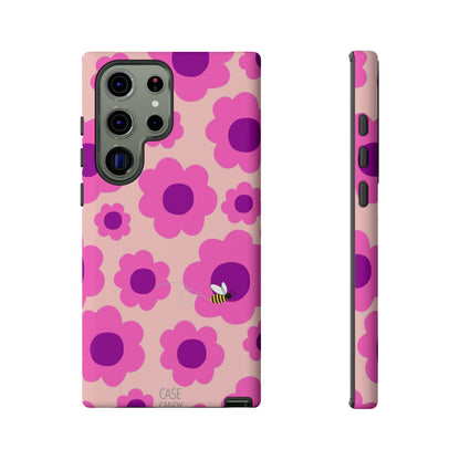 Pink Petunia HD Galaxy Case