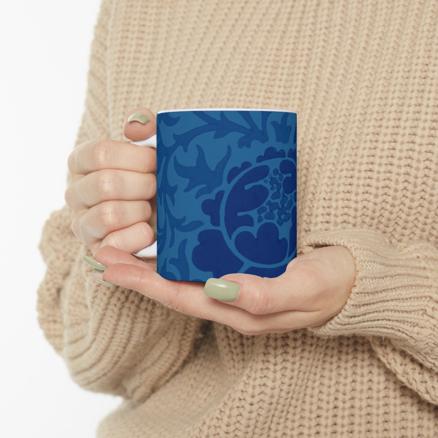 Blue Lace Mug