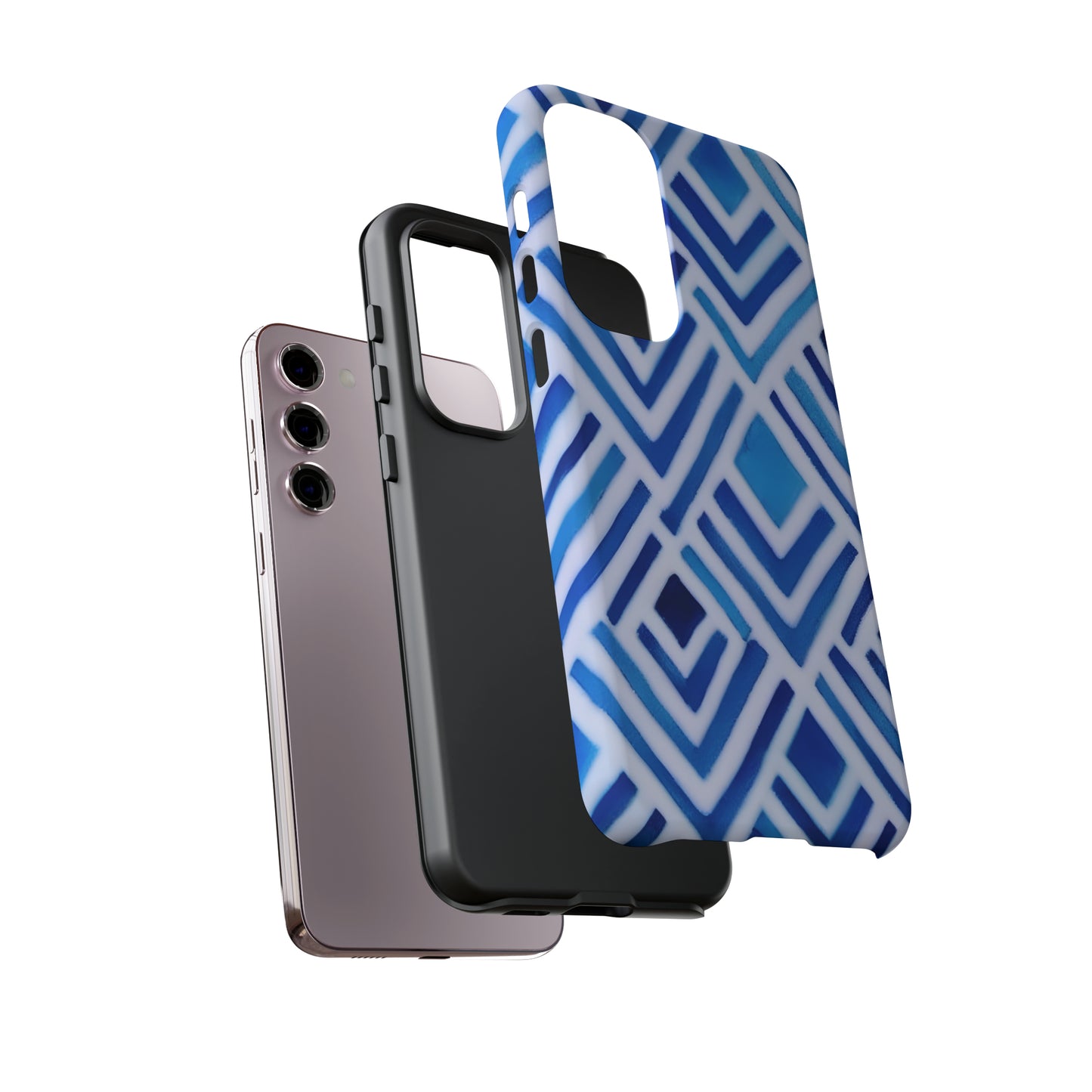 Pure Blue HD Galaxy Case