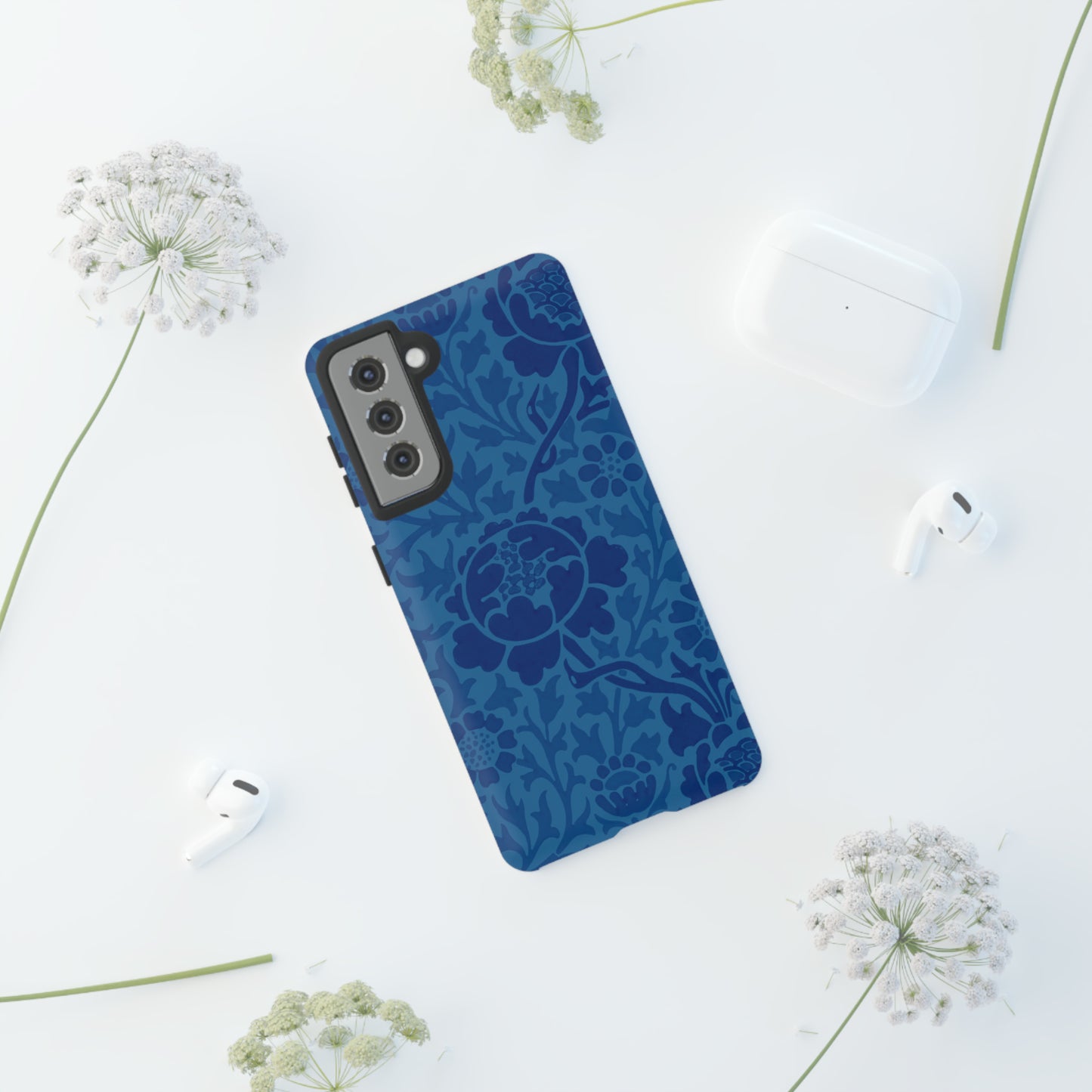 Blue Lace HD Galaxy Case