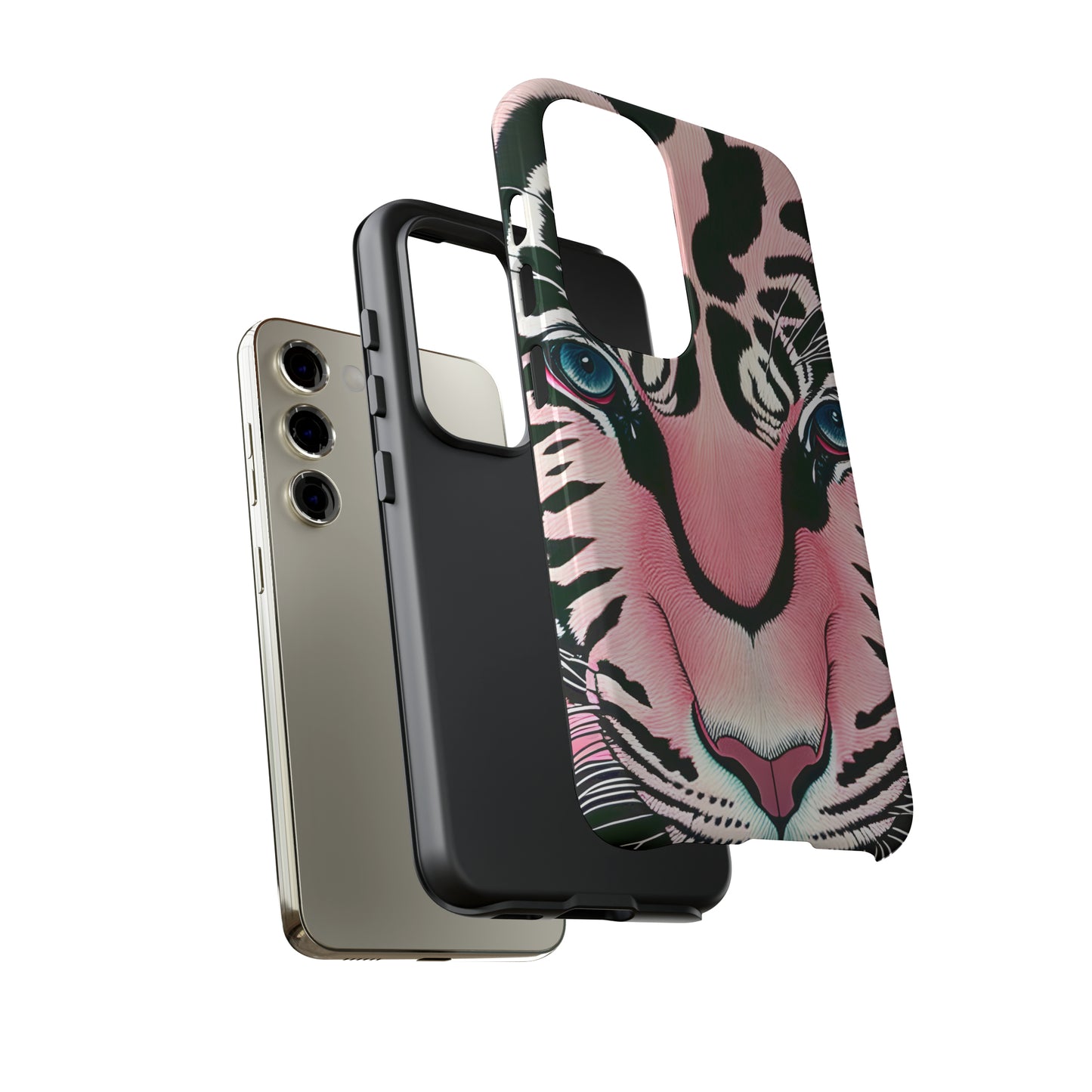 Pink Tiger HD Galaxy Case