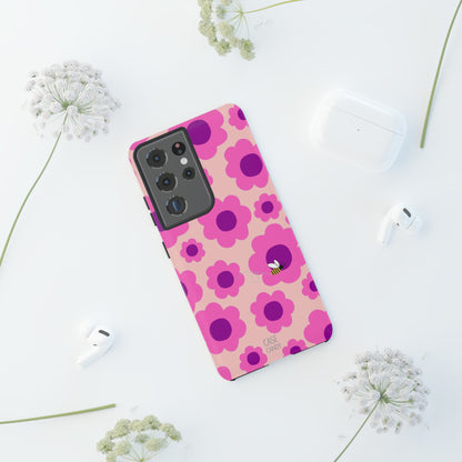 Pink Petunia HD Galaxy Case