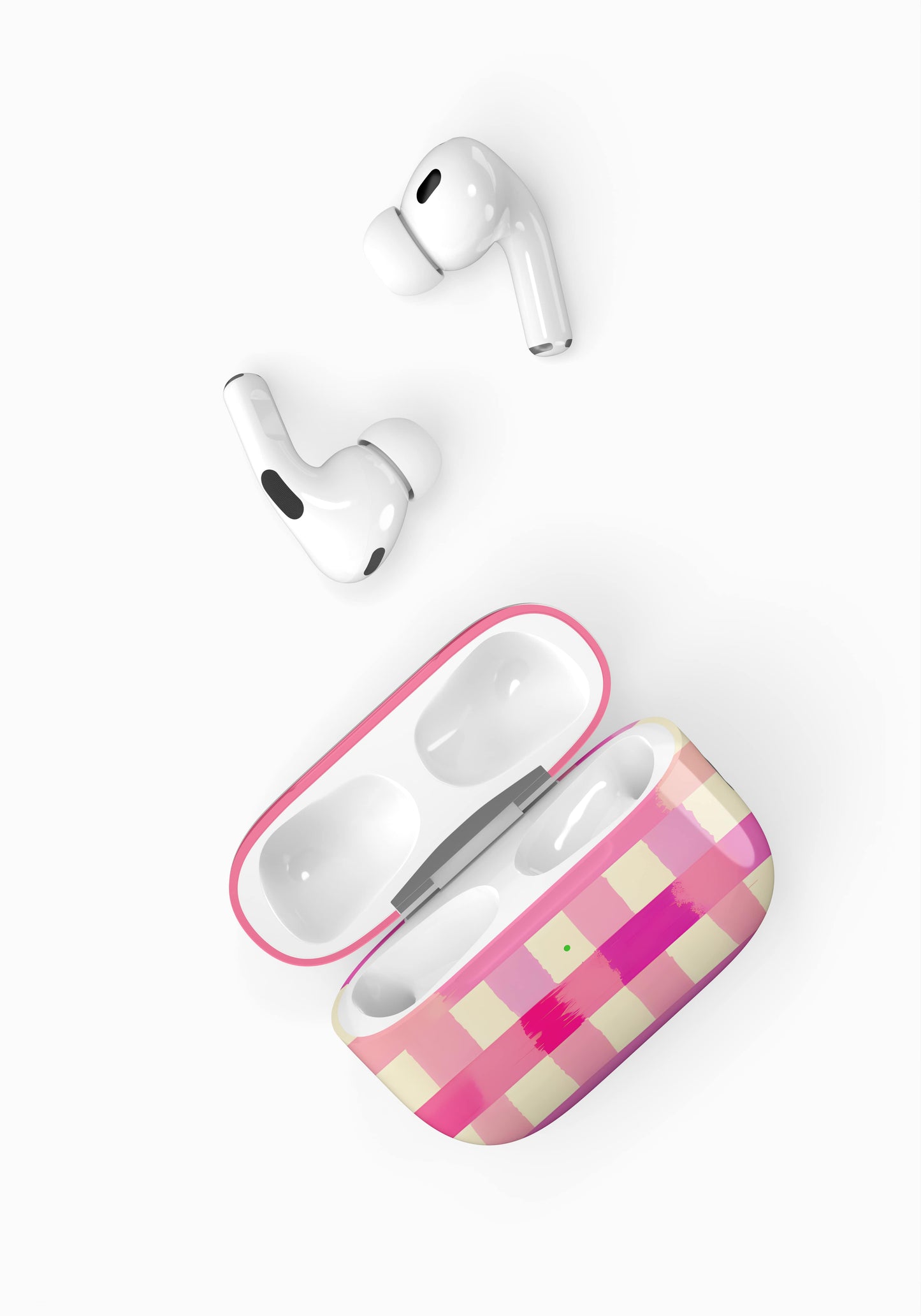 Pink Lattice Case (AirPods)